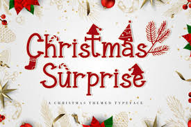 Download Christmas Surprise Font By Aen Creative Studio Creative Fabrica SVG Cut Files