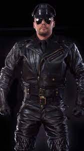 Pin On Men S Biker Gear Leather Shirt Guys