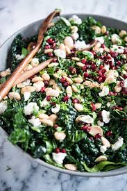 Winter Chopped Kale Salad With Lemon Cardamom Dressing Recipe Lemon Kale Salad Lemon Salad Kale Salad