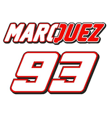 White should be used on darker colored vehicles and vice versa. Marc Marquez Logos