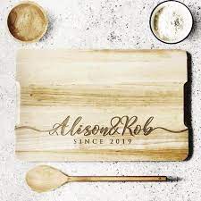 Custom Chopping Board Wedding Gift Personalised Wooden Chopping Board House Warmin Personalised Chopping Board Wooden Chopping Boards Wedding Gift Bag Design