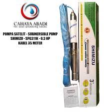 Shimizu spn 102 bit pompa celup kuras tandon kolam toren submersible: Pompa Submersible Shimizu Spg311k 0 3 Hp Kabel 40m Submersible Pump Shopee Indonesia