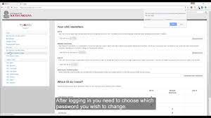 On a desktop or laptop: Changing Blackboard S Password Youtube