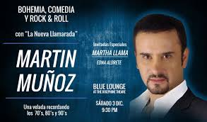 MARTÍN MUÑOZ BOHEMIA, COMEDIA Y ROCK & ROLL