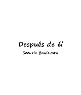 Descargar libro boulevard ebook del autor isbn 9788867510269 en pdf o epub completo al mejor. Despues De El Secuela Boulevard Pdf Docer Com Ar