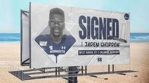 West Haven native Jaden Shirden is a Walter Payton Award Finalist