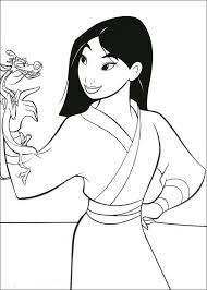 Ausmalbilder Disney Mulan 12 Ausmalbilder Disney Ausmalbilder Disney Malvorlage Prinzessin Disney Farben