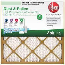 Flanders Precisionaire 16 In X 20 In X 1 In Basic Household Pleated Fpr 4 Air Filter 3 Pack 64300 011620 The Home Depot