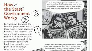A member of a political body, such as in a nation or state 2. Civics Class 7 Chapter 3 How The State Government Works Part 1 Youtube