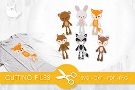 Download Free Kawaii Woodland Animals Svg Png Eps Dxf Cut File Crafter File 3d Svg File Free Silhouette
