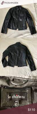 Le Chateau Leather Motorcycle Jacket Black Leather Motorcycle Jacket Leather Motorcycle Jacket Jackets