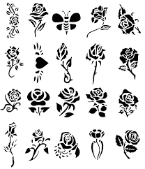 Book54 Jpg 800 932 Rose Tattoo Stencil Airbrush Tattoo Tattoo Templates