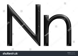 Letter, morse, nato, english, american, italian, german, international. 3d Black N Alphabet Big Small Stock Illustration 237269461 Shutterstock