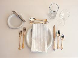 You can also use embroidery clothes and mats for added interest. Cotw Make The Right Impression Table Manners