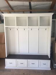 The Georgia 2 Section Mudroom Bench Etsy Mudroom Furniture Entryway Bench Storage Diy Storage Bench