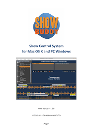 But i think i'd have to buy some pricy hardware to unlock midi capabilities. Read The Show Buddy User Manual Manualzz