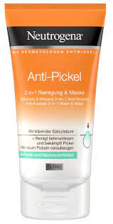 Anti Pickel 2 In 1 Reinigung Gesichtsmaske Neutrogena