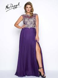 Mac Duggal Fabulouss 11102f Deep Purple Prom Dress Size 24w Prom Dresses Plus Size Prom Dresses Purple Prom Dress