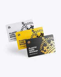 Tree Plastic Cards Mockup Designs Zone
