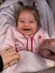 Four months today. One year tomorrow since we found out we'd have the  privilege of being your parents. Indiana Rose, you've stolen our hearts.  🥹💖💞