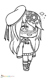 Gacha Life Coloring Pages Unique Collection Print For Free In 2020 Coloring Pages Chibi Coloring Pages Cool Coloring Pages