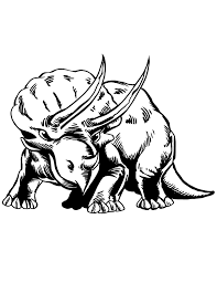 Maybe you would like to learn more about one of these? Realistic Triceratops Dinosaur Coloring Page Free Printable Coloring Home