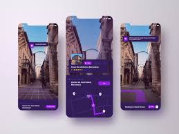 Ar Travel App Concept Travel App App Interface Design Web App Design
