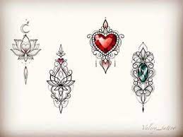 Best Tattoo Heart Mandala Ideas Jewelry Tattoo Designs Gem Tattoo Jewelry Tattoo