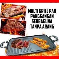 Panci supra stirwok 28 cm isi 5 pcs penggorengan set tirisan capitan; Alat Panggang Multi Grill Pan Pemanggang Sate Sosis Dll Harga Murah Di Jakarta Tribunjualbeli Com