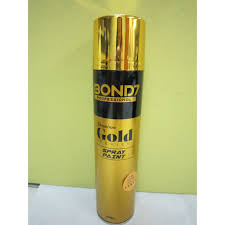 Spray Paint Bond 7 18k Gold Or 24k Gold Shopee Malaysia