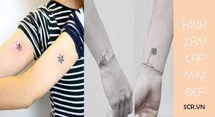 Bạn có thể thoải mái xăm mà không lo đồng nghiệp hoặc đối tác soi. Hinh XÄƒm Cáº·p Mini Ä'áº¹p Nháº¥t 1001 Tattoo Mini Cáº·p Ä'oi