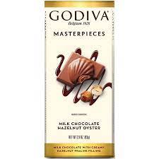 4.4 out of 5 total 40 reviews 40. Godiva Masterpieces Premium Chocolate Milk Chocolate Hazelnut Oyster Walgreens