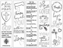 A great way to supplement your bible study time is to color the verses you are reading. Christian Study Tools Free Bookmarks