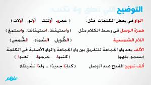 الحروف التى تكتب ولا تنطق نحو الصف الخامس الابتدائي مصر منهج قديم Youtube