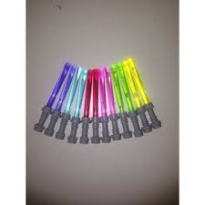 Star wars red and blue lightsabers. Lego Star Wars Lightsaber Lot Of 12 Gray Hilt Purple Pink Red Green Yellow Blue Lightsabers Darth Vader Yoda Luke Skywalker Walmart Com Walmart Com