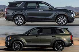The most obvious point of distinction in a kia telluride vs. 2020 Hyundai Palisade Vs 2020 Kia Telluride What S The Difference Autotrader