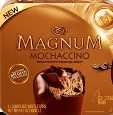 Mochaccino Magnum Ice Cream Bar Creamy Mocha Ice Cream Covered In A Thick Layer Of Belgian Milk Chocolate Icecream Bar Magnum Ice Cream Ice Cream Varieties