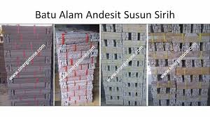 Maybe you would like to learn more about one of these? Harga Batu Alam Andesit Susun Sirih Per Meter Persegi 2021