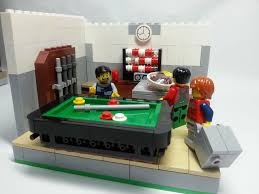 Lego Billiards Lego Lego Design Cool Lego Creations