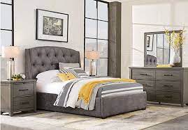 Shop for king sized bedroom sets at walmart.com. Picture Of Urban Plains Gray 5 Pc King Upholstered Bedroom From King Bedroom Sets Furniture King Bedroom Sets Bedroom Sets Queen Bedroom Sets Furniture Queen