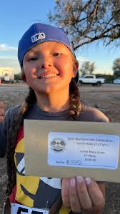 Deztan Kicknosway bringing in the grass dancers for the Dustin Bacon grass  special. #powwow #grassdancer