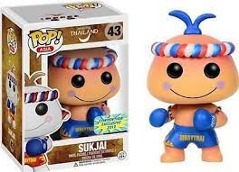 Funko Pop Asia Exclusive Sukjai Peach 43 Muaythai Thailand Rare Hard To Find Funko Pop Funko Funko Pop Sale