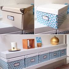 Diy Ikea Hack Kassett Box Mit Geschenkpapier Beklebt Design By Silke Giesen Ikea Interieur Design