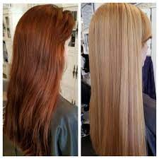 The first step to changing from red to blonde hair is bleaching it, which can cause significant damage. Red Hair To Blonde Hair With Out Destroying It Todd Sterling Browntodd Sterling Brown