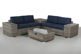 Rattan Outdoor Patio Wicker Furniture Sectional Conversation Black Washable Seat Cushions Pati Wicker Patio Furniture Patio Furniture Covers Wicker Furniture