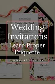 Wedding Invitations Learn Proper Etiquette Wedding Planning Boards Wedding Invitations Personalised Wedding Invitations