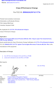 Manufacturing address agilent technologies microwave products (malaysia) sdn. Agilent U1177a Ir To Bluetooth Adaptor Cover Letter C2pc Letter Agilent Technologies Microwave Products M Sdn Bhd