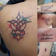 Symbolically, they are tokens of friendship. New The 10 Best Tattoo Ideas Today With Pictures Kingdom Hearts Watercolor Tattoonext To Some Script Styl Kingdom Hearts Tattoo Self Tattoo Gaming Tattoo