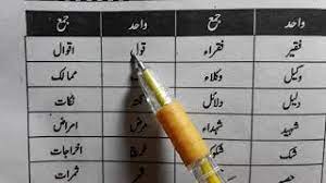 Wahid jama (singular plural) mozakar moans (masculine feminine) darkhwasten (applications) ham awaz alfaz jumlay (words and sentences) mazameen (essays) urdu qwaed o. Class 8 Wahid Jama Urdu Grammar Jaan Pehchan Ncert Urdu Youtube