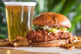 Enjoy our nashville hot chicken sandwich when you order delivery or pick it up yourself from the nearest buffalo wild wings to you. Nashville Chicken Sandwich